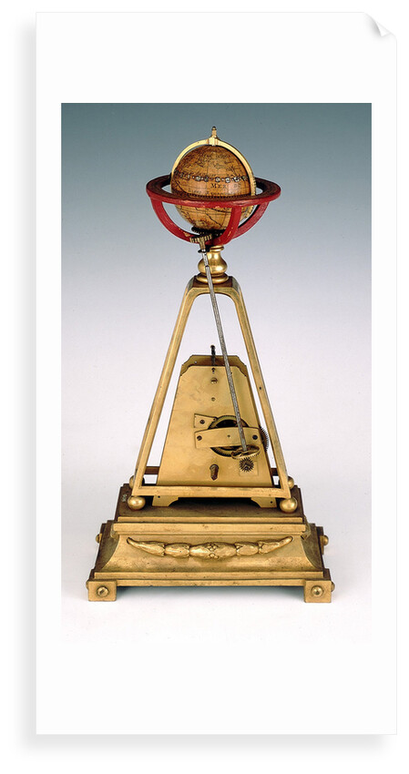 Sphere and stand by Jean Fortin
