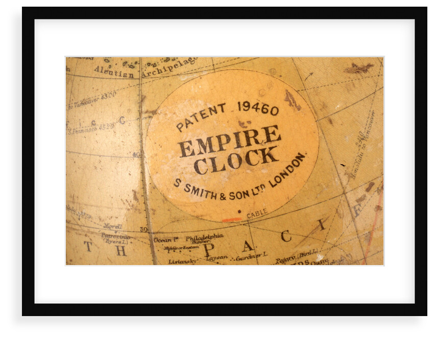 Cartouche in North Pacific Ocean by Richard