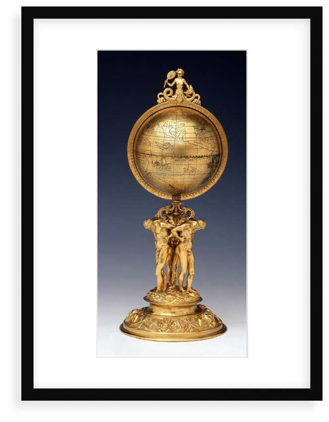 Sphere and stand by Johann Reinhold