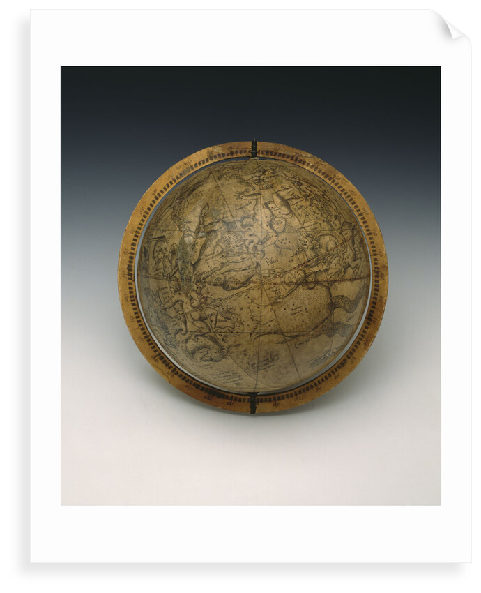 Sphere showing 315 by Gemma Frisius