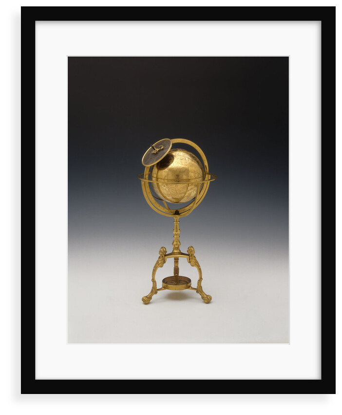 Celestial clockwork globe by Jean Baptiste Cattin
