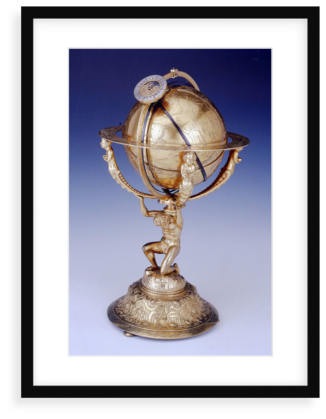 Celestial clockwork globe by Isaac Habrecht II