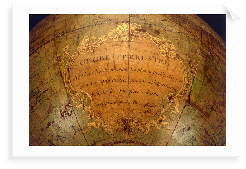 Title in South Pacific Ocean by Jean Antoine Nollet