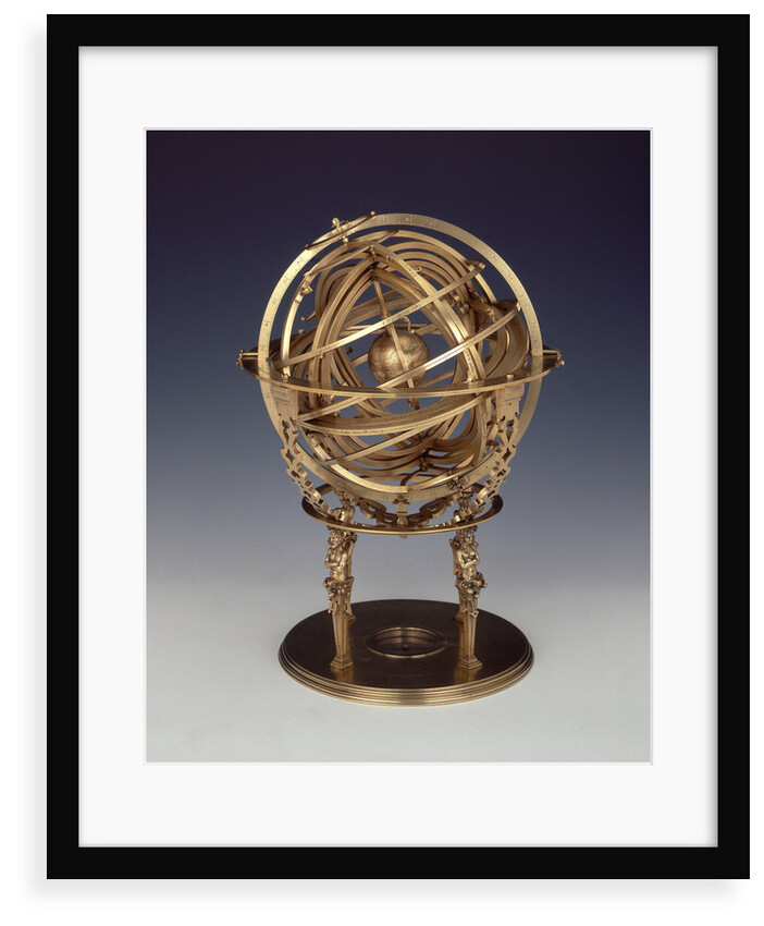 Armillary sphere by Gualterus Arsenius