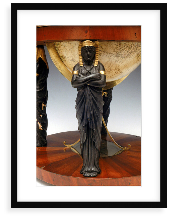 Egyptian caryatids by Hyacinthe Langlois