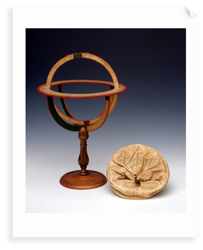 Stand and deflated sphere by Marin & Schmidt