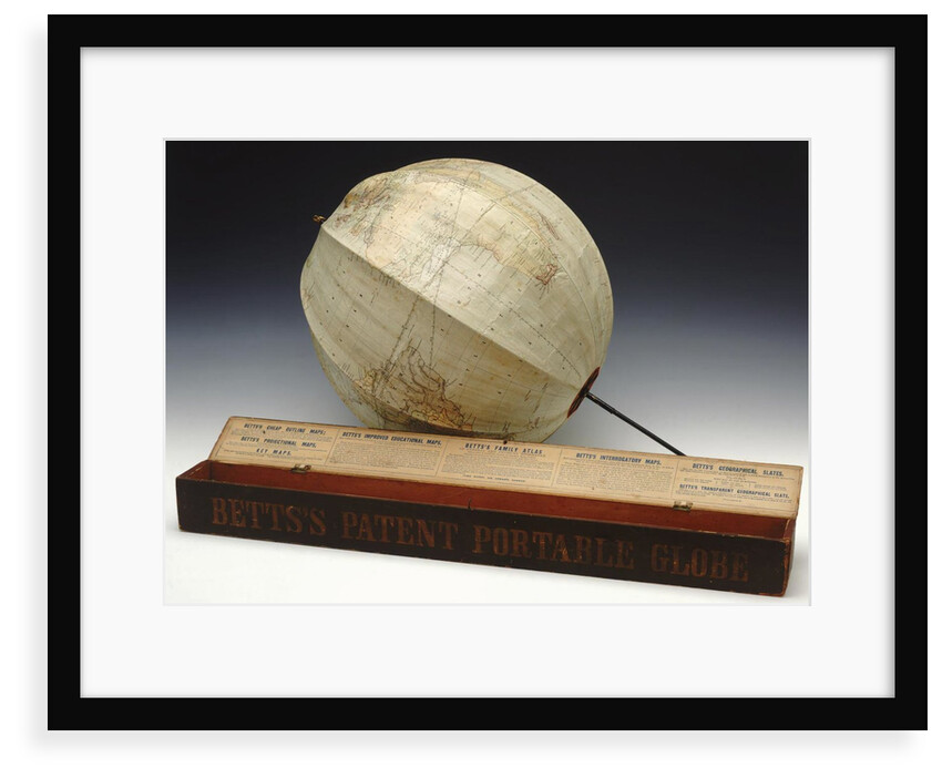 Assembled globe and box by John Betts