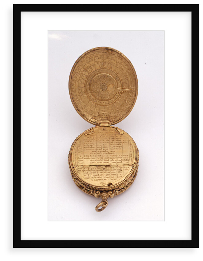 Astronomical compendium, leaves Va and IVb by Humphrey Cole