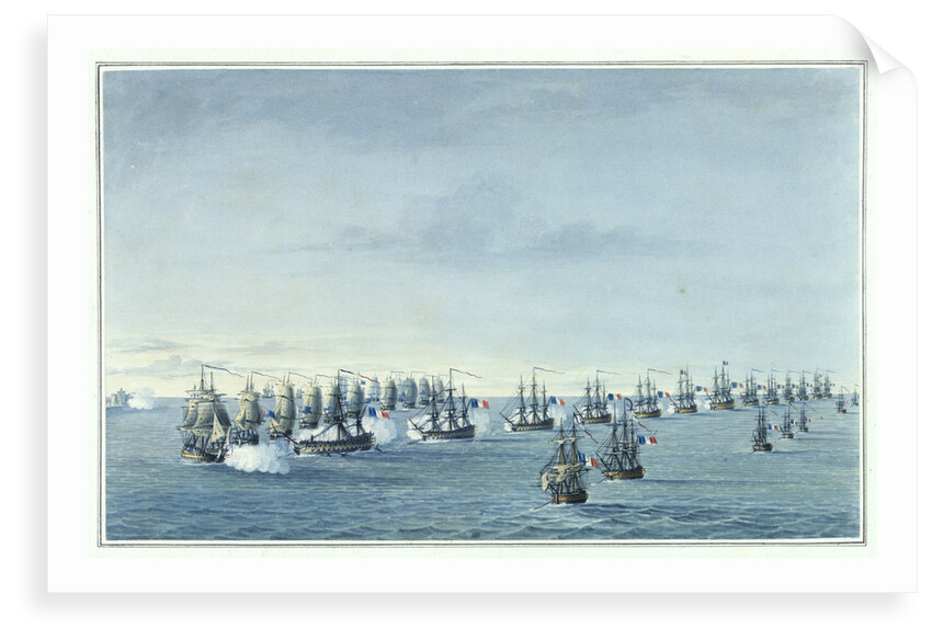 Battle of the Nile, 1-2 August 1798 by Cooper Willyams