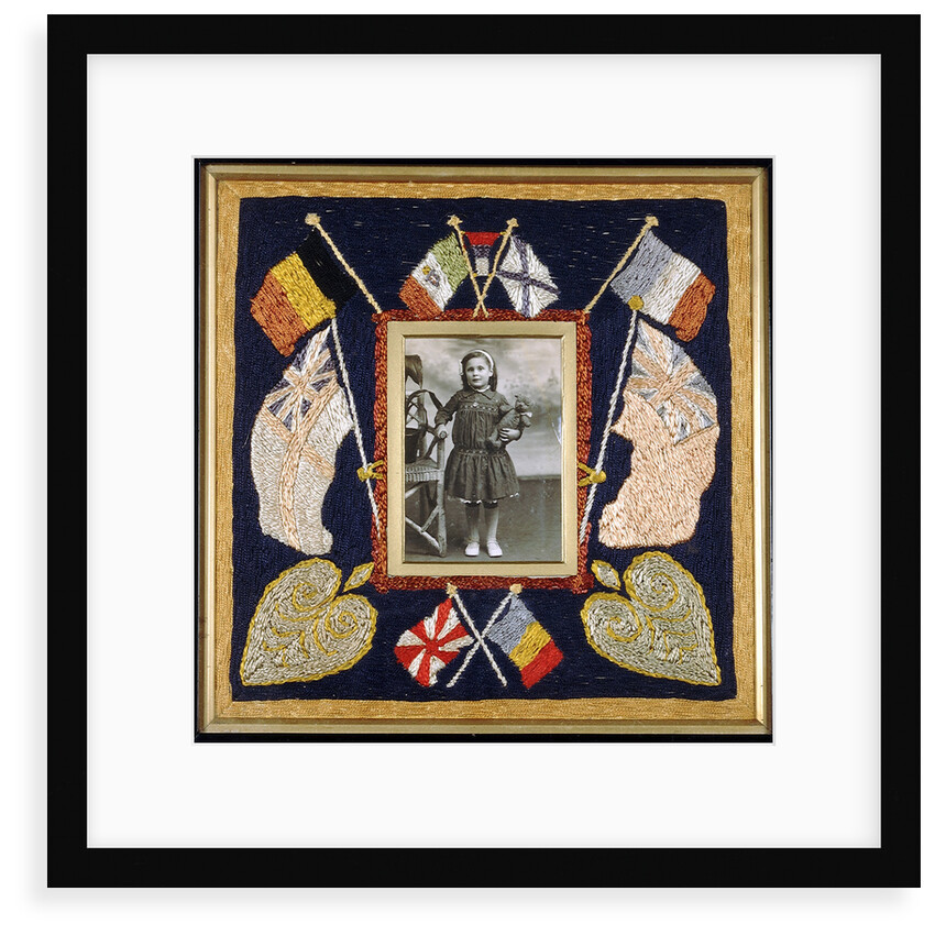 Silk picture by Charles Frederick Herridge