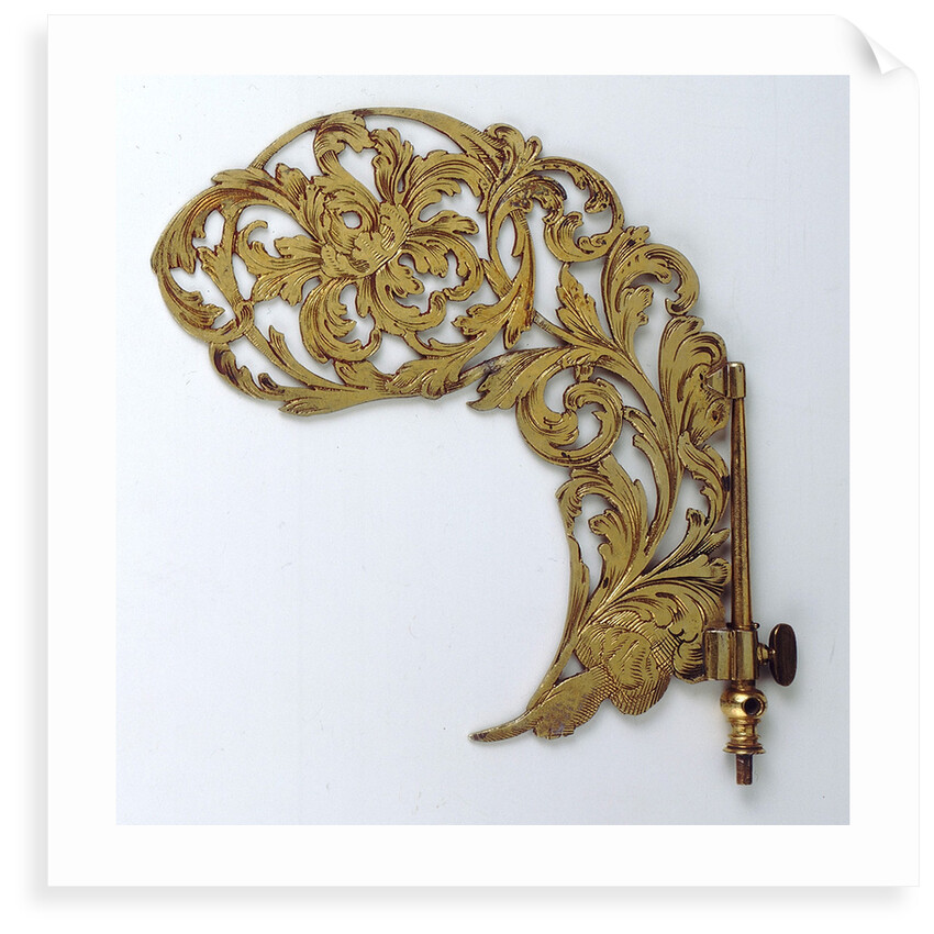 Wind Vane from the Augsburg Dial by Johann Martin