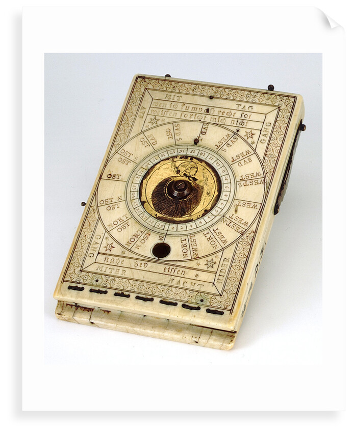 Diptych dial, leaf Ia by Paul Reinmann