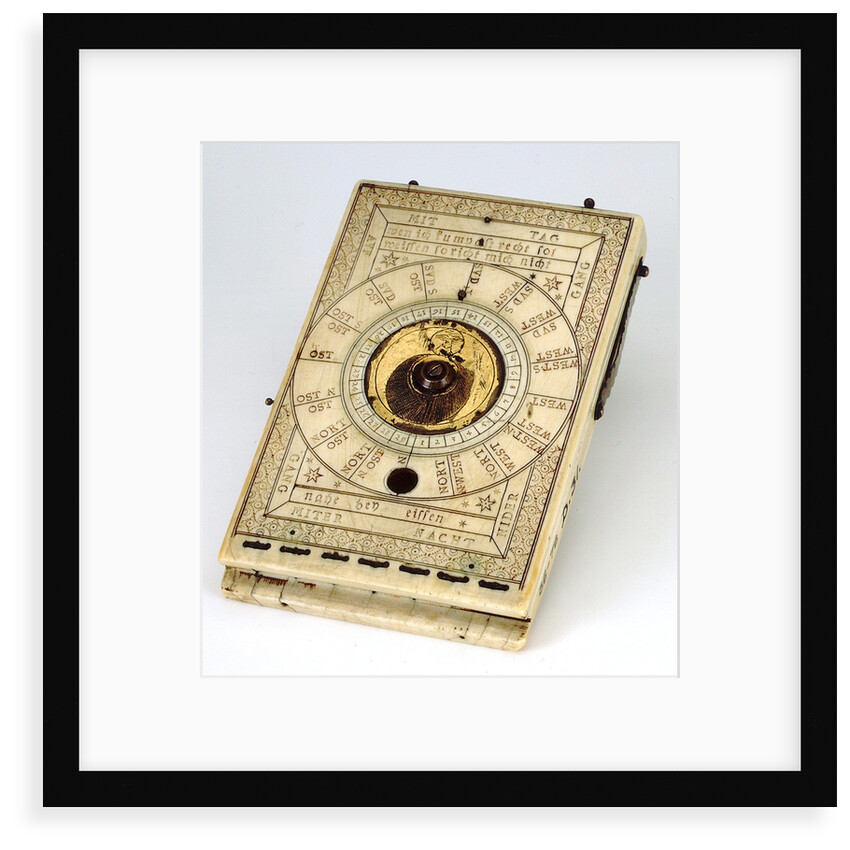 Diptych dial, leaf Ia by Paul Reinmann