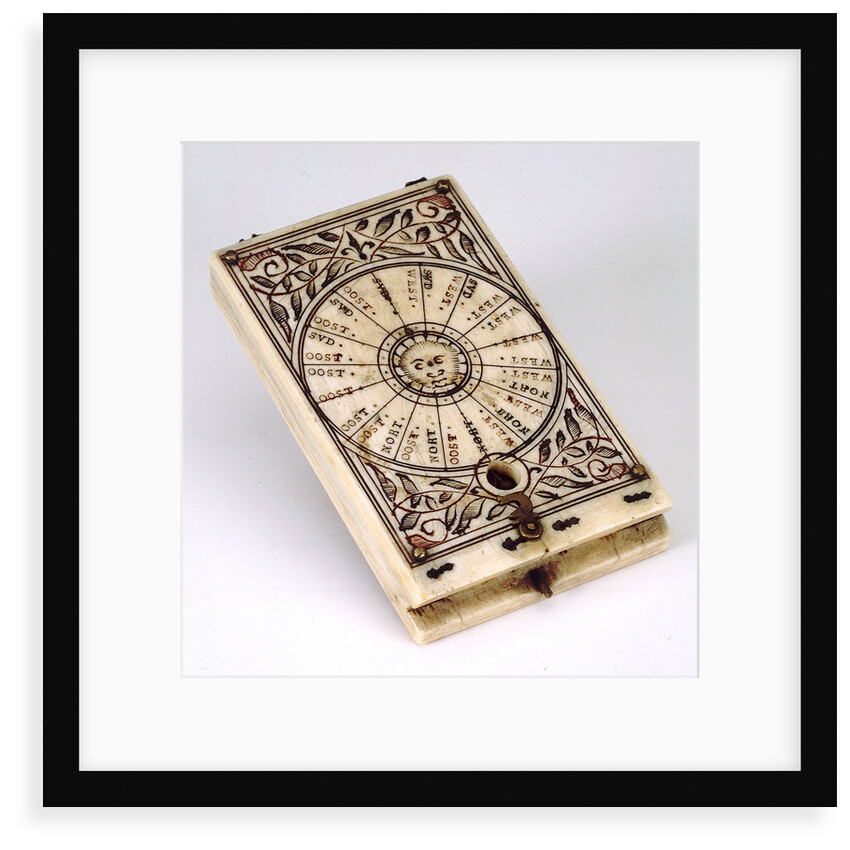 Diptych dial, leaf Ia by Lienhart Miller