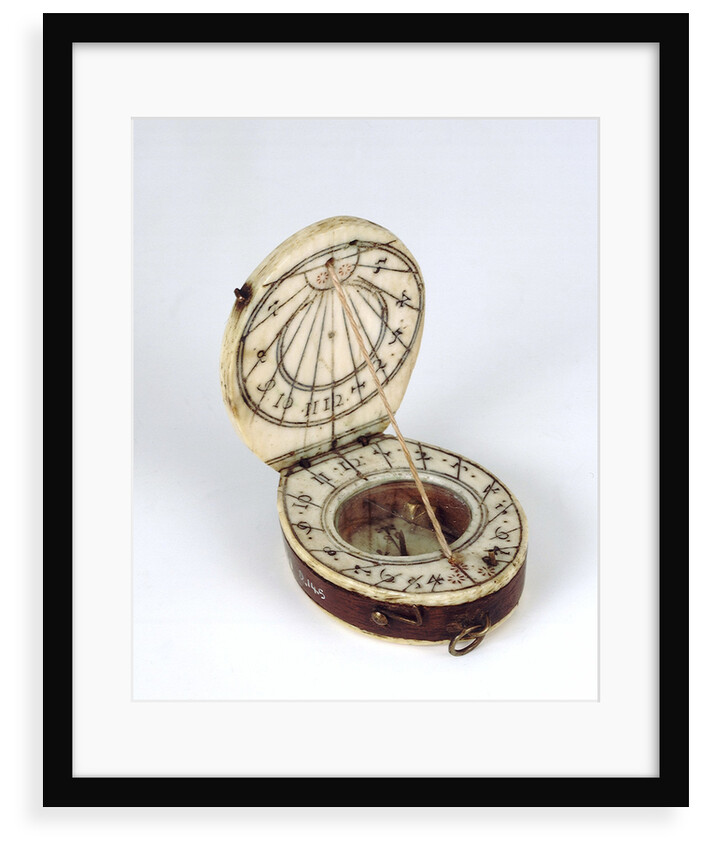 Diptych dial, leaves Ib and IIa by Lienhart Miller