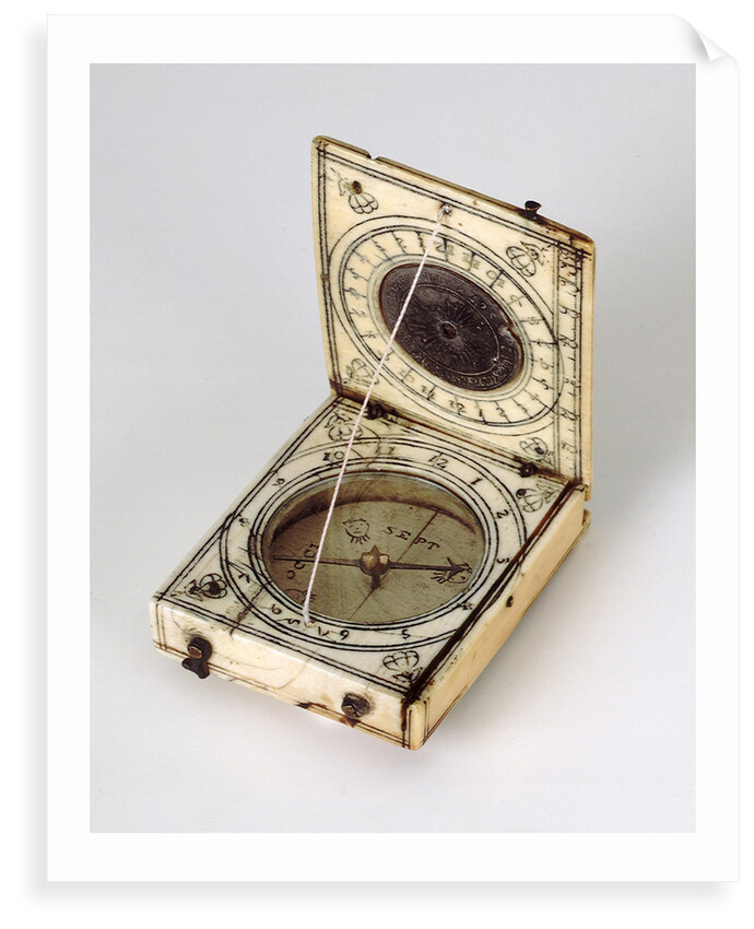 Diptych dial, leaves Ib and IIa by unknown