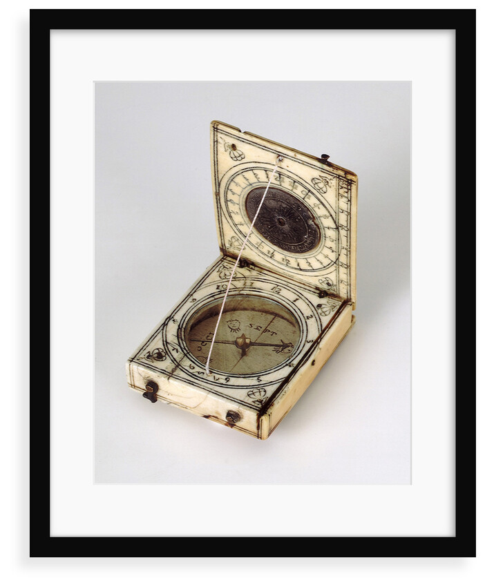 Diptych dial, leaves Ib and IIa by unknown