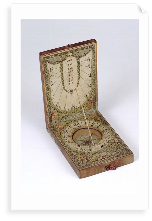 Diptych dial, leaves Ib and IIa by unknown