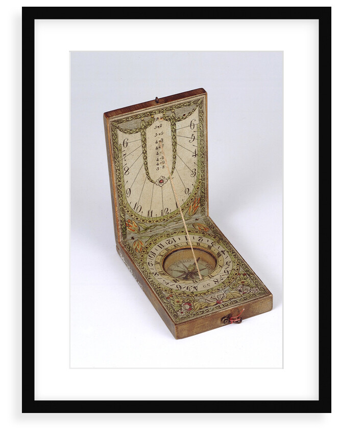 Diptych dial, leaves Ib and IIa by unknown