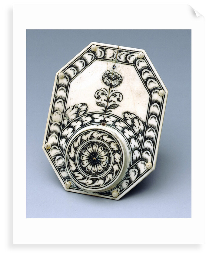 Horizontal dial, reverse by unknown