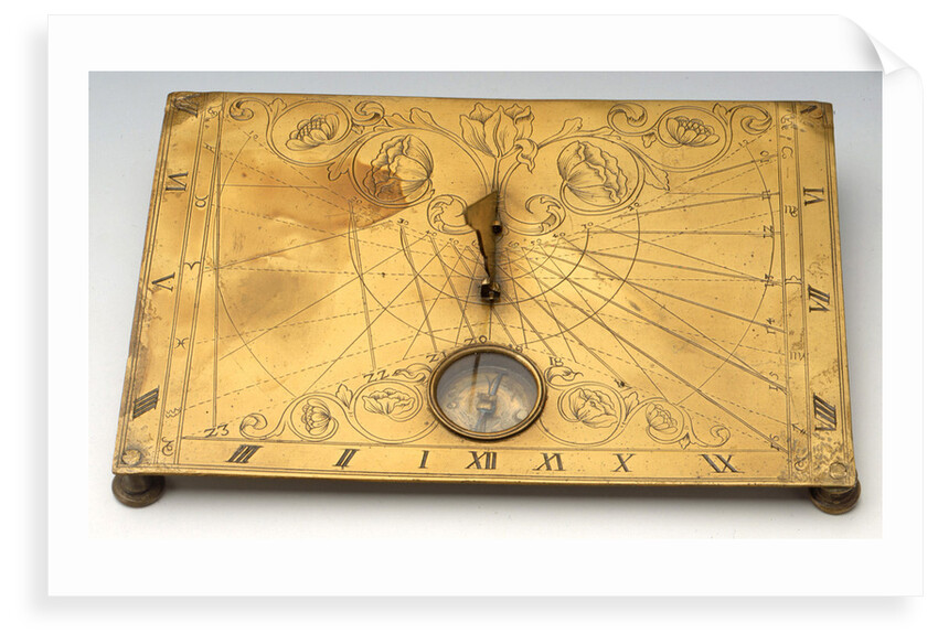 Horizontal dial by unknown