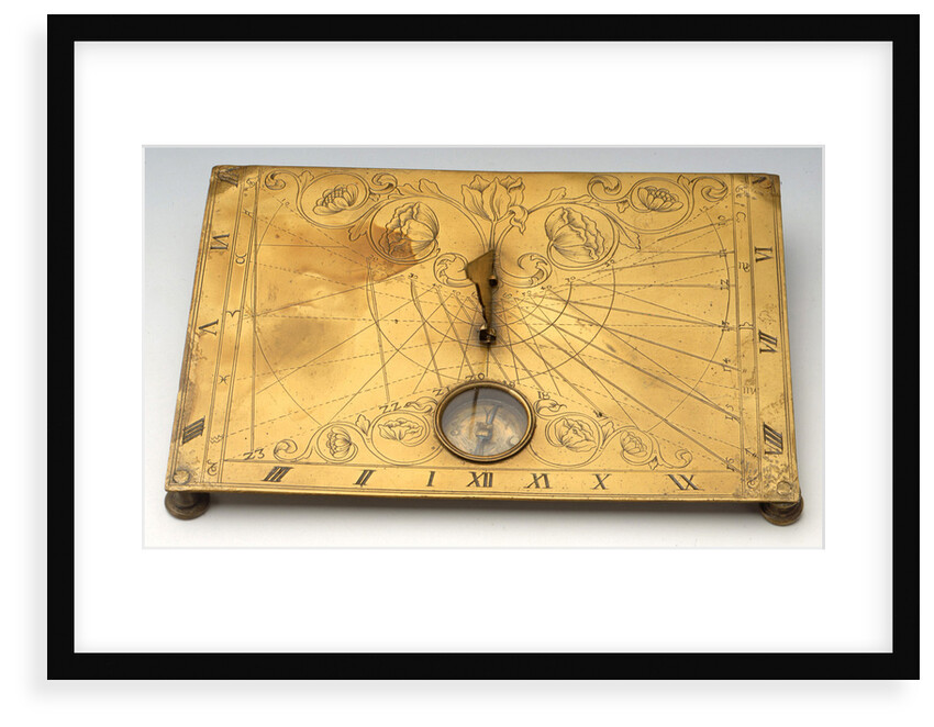 Horizontal dial by unknown