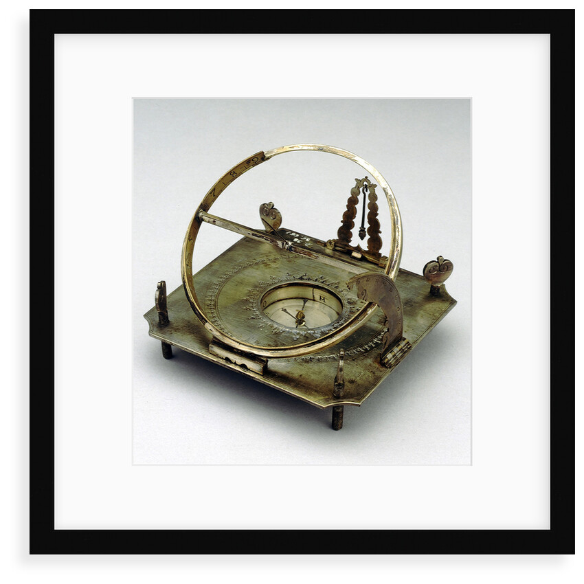 Equinoctial dial by unknown
