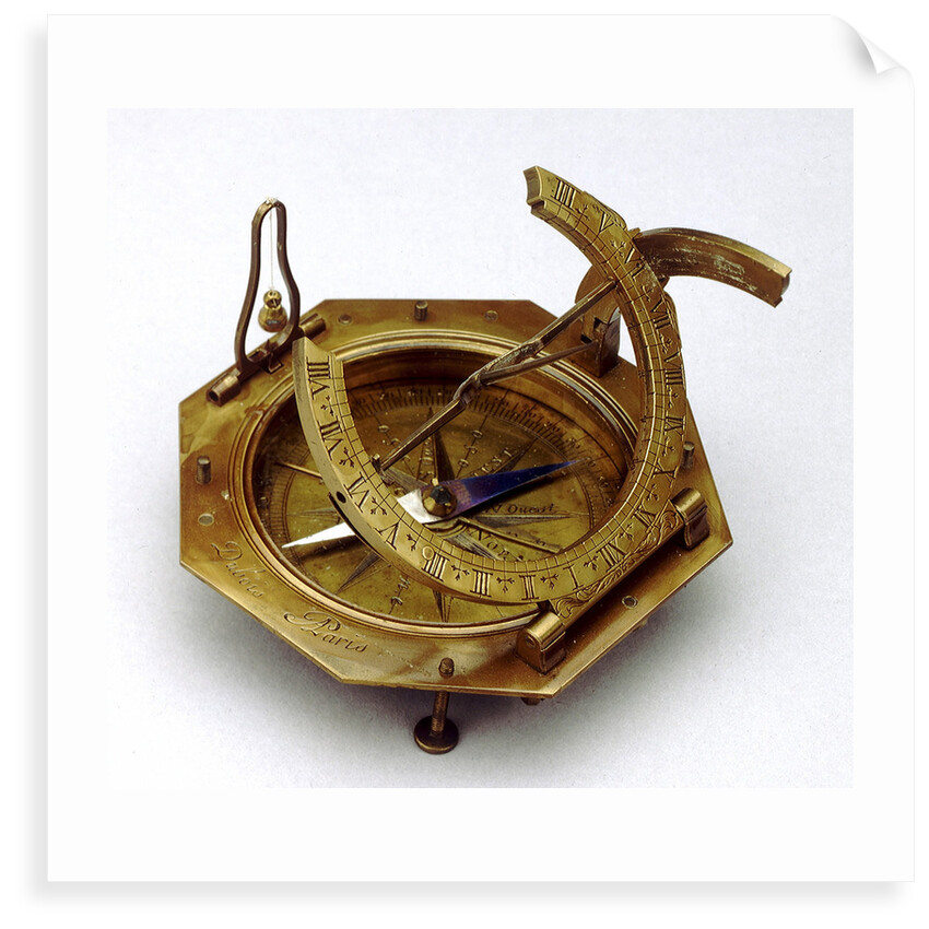Augsburg dial by Charles Adrien Dubois