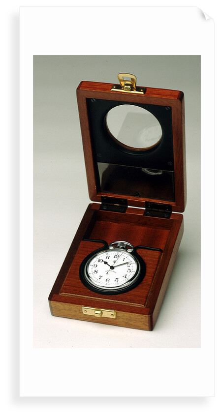 Movement in case by Hamilton Watch Co.