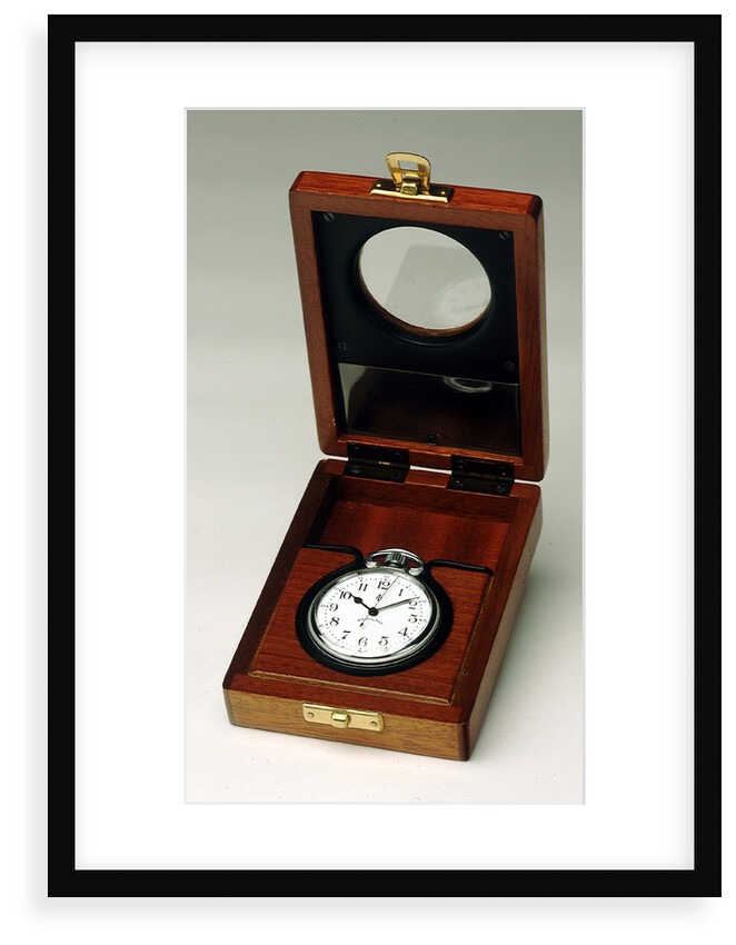Movement in case by Hamilton Watch Co.