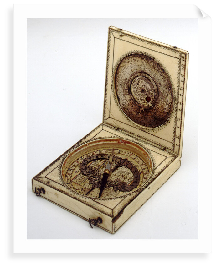 Magnetic azimuth dial, leaves Ib and IIa by Charles Bloud