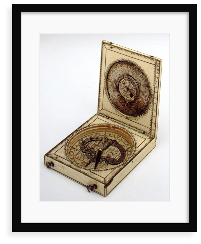 Magnetic azimuth dial, leaves Ib and IIa by Charles Bloud