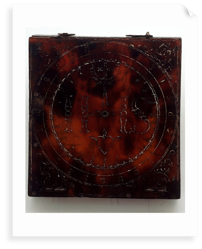 Dieppe magnetic azimuth dial, leaf Ia by Charles Bloud