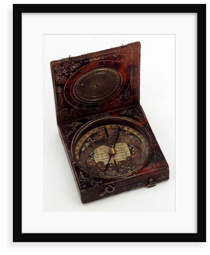 Dieppe magnetic azimuth dial, leaves Ib and IIa by Charles Bloud