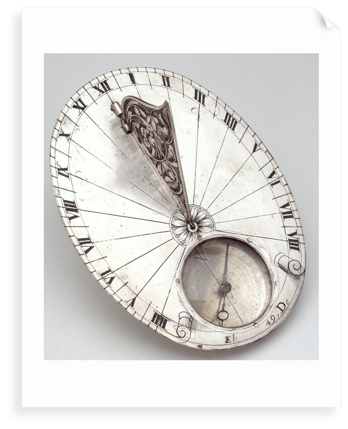 Horizontal dial by Jean Choizy