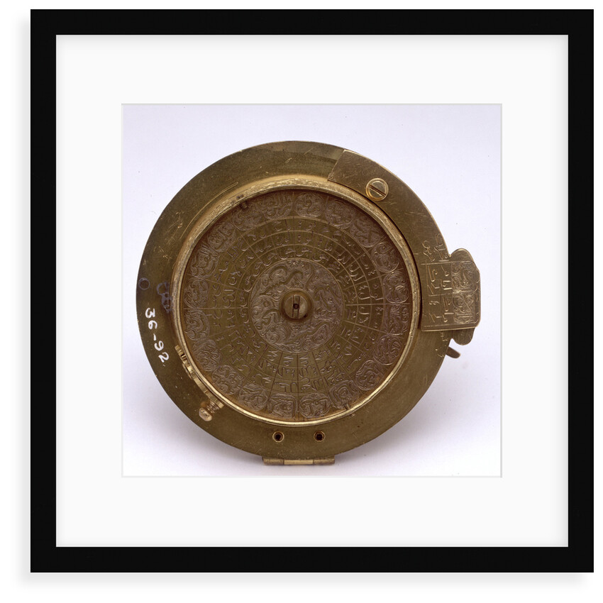 Inclining dial, underside by unknown