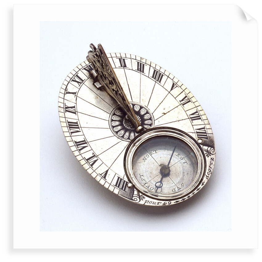 Horizontal dial by Jacques Thoury
