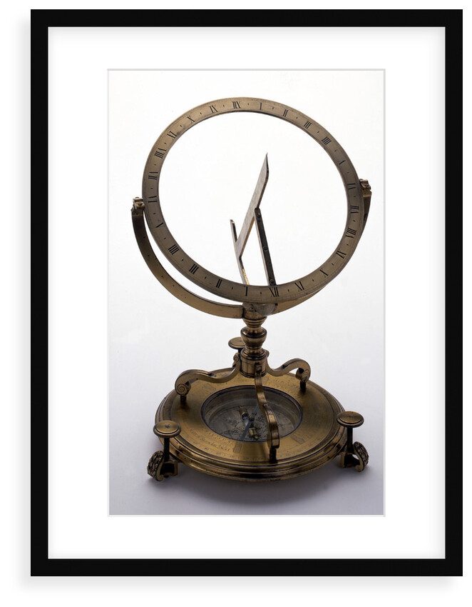 Equinoctial dial by George Adams