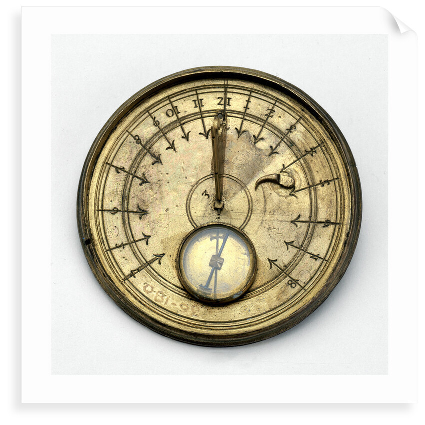 Horizontal dial by unknown
