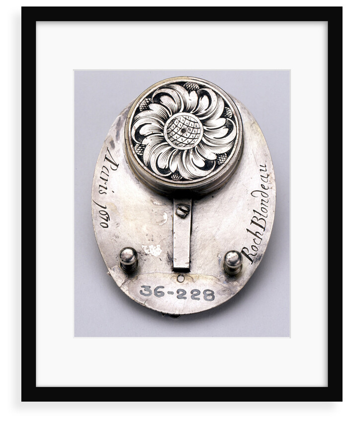 Horizontal dial, reverse by Roch Blondeau