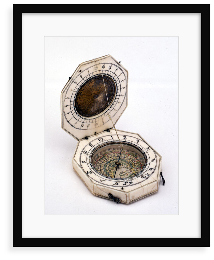 Diptych dial, leaves Ib and IIa by Charles Bloud