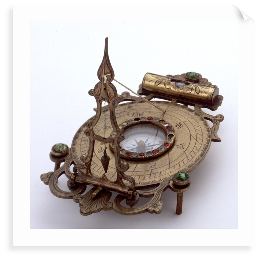 String-gnomon dial by unknown