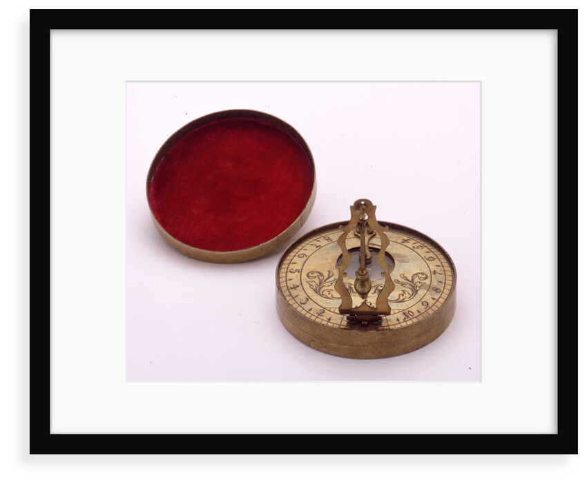 String-gnomon dial by unknown