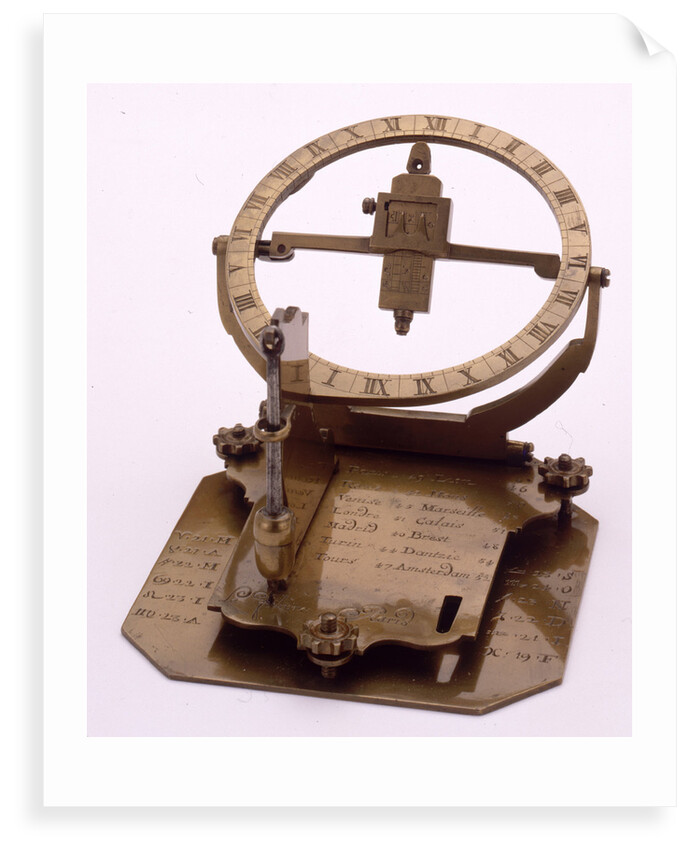 Equinoctial dial by Lefevre