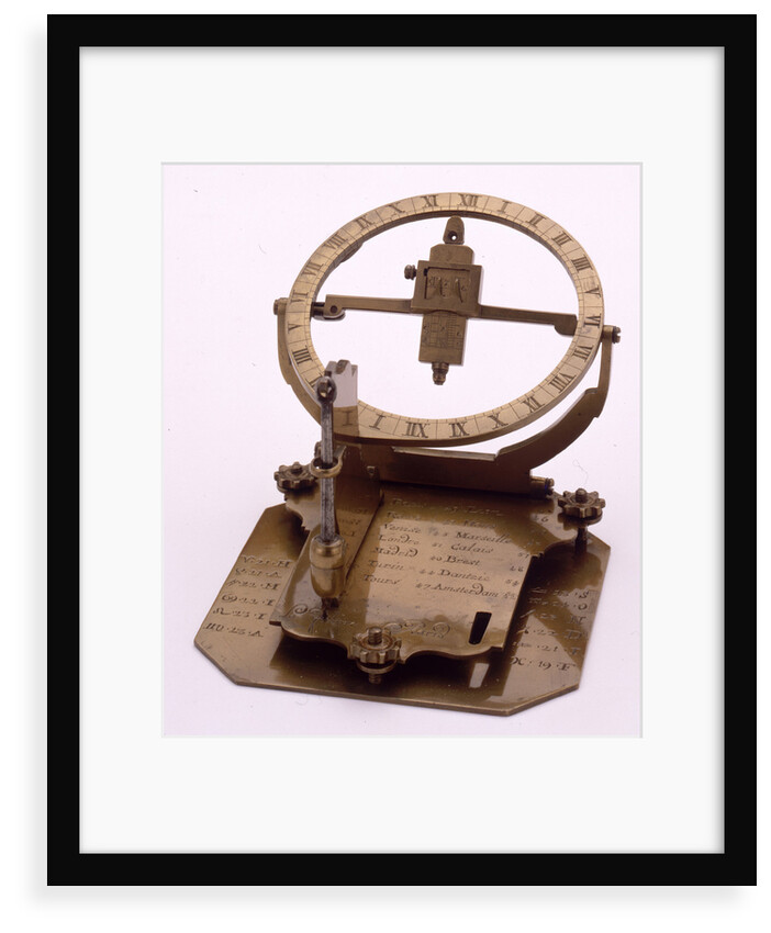Equinoctial dial by Lefevre