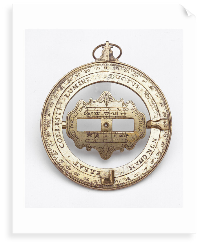 Universal equinoctial ring dial by unknown