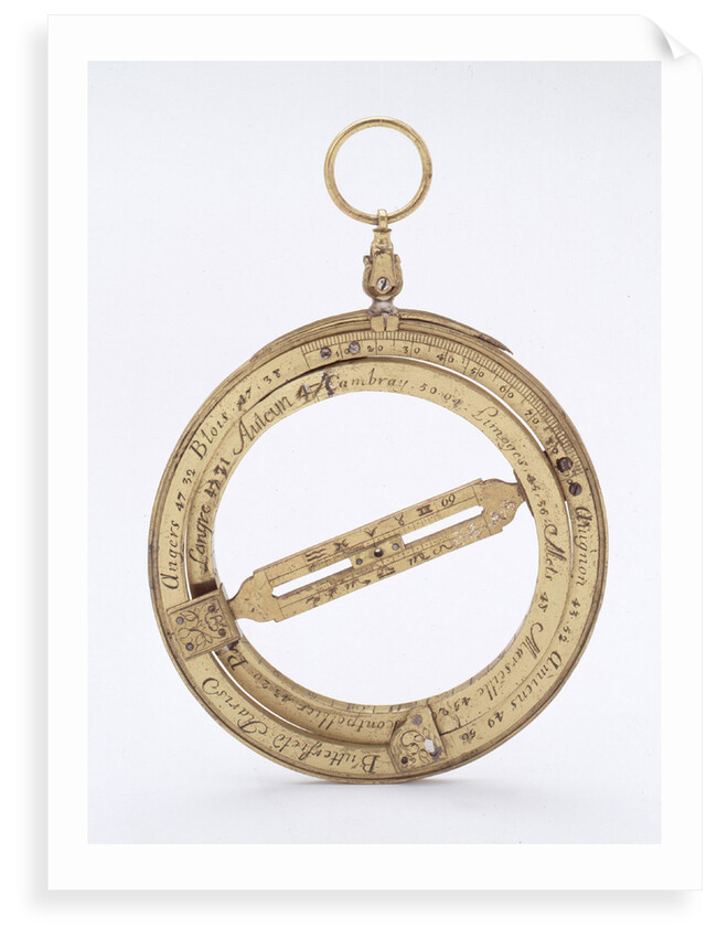 Universal equinoctial ring dial by Michael Butterfield