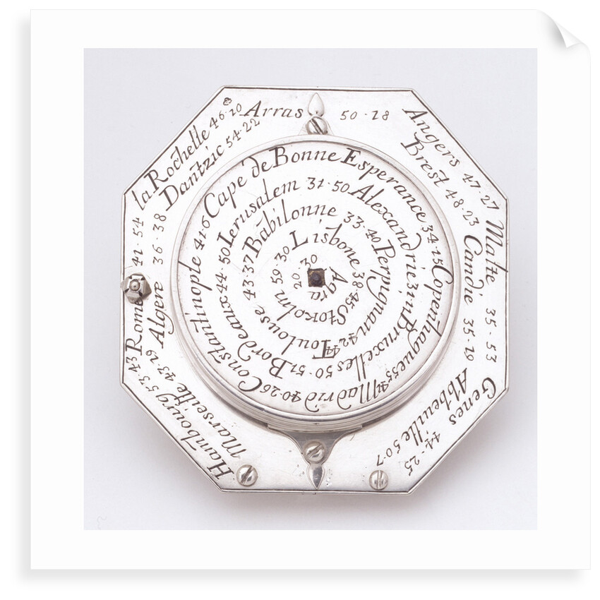 Augsburg dial, underside by Michael Butterfield
