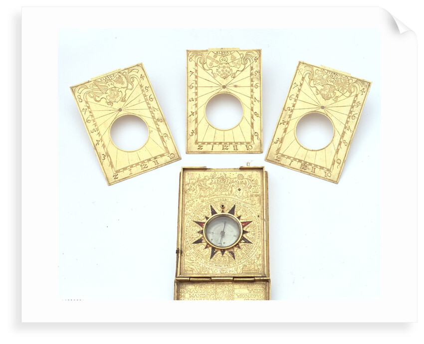 Astronomical compendium, outside of base by Christoph Schissler