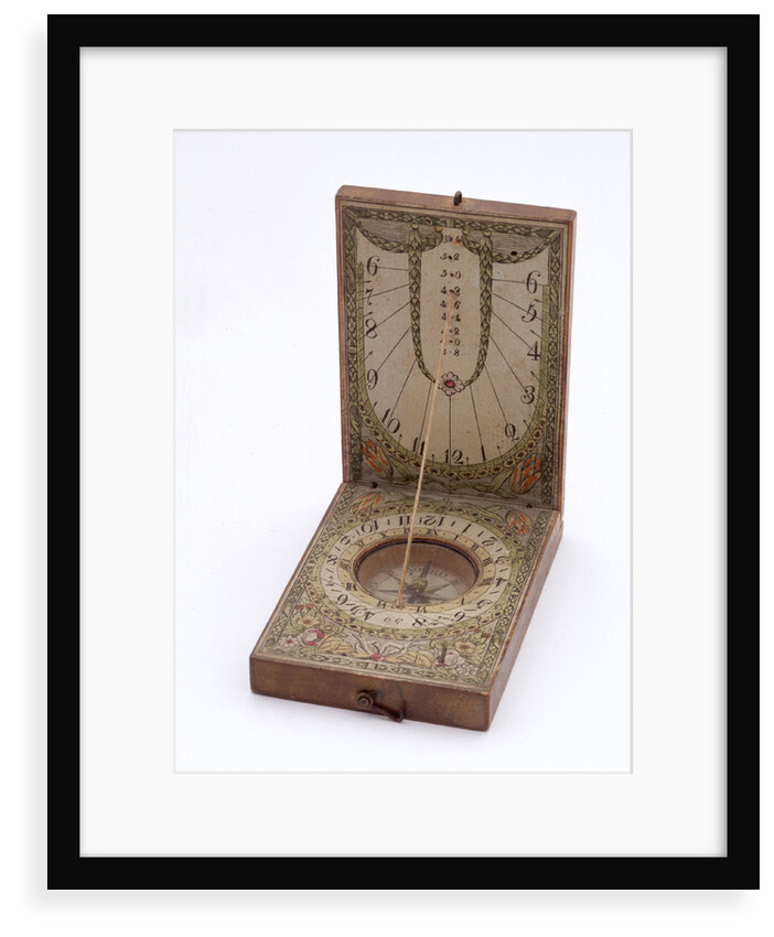 Diptych dial, leaves Ib and IIa by unknown